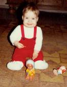 Simone als Baby